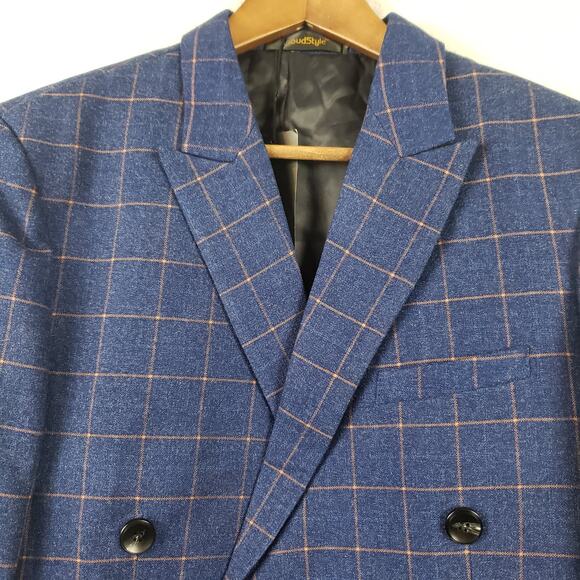 NEW! Cloudstyle Blazer Jacket Dual Button Sport Coat - M - Picture 2 of 4